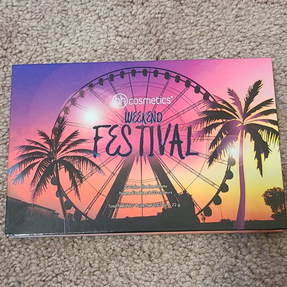 Bh Cosmetics Weekend Festival Palette